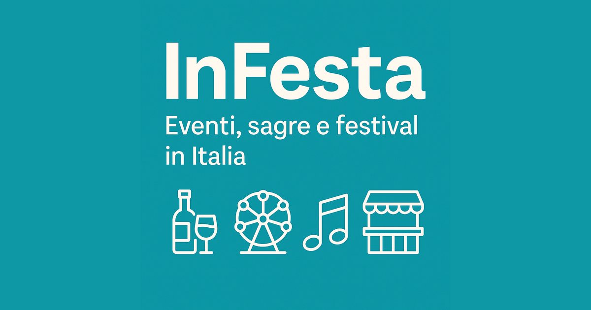 Immagine social di InFesta, 1200 per 630